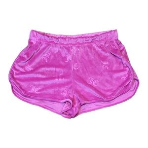 Juicy culture pink pink shorts velour mean girls